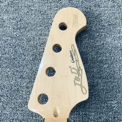 JD 4 String Bass Maple Neck, 20 Frets Rosewood Fingerboard image 2