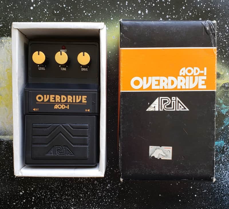 Aria AOD-1 Overdrive, 1980s, Excellent, Made In Japan, FREE N' FAST SHIPPING! image 1