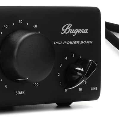 Bugera PS1 Passive 100-watt Power Attenuator Bundle with Pro Co S12-3 1/4 inch TS to 1/4 inch Speaker Cable - 3 foot image 1