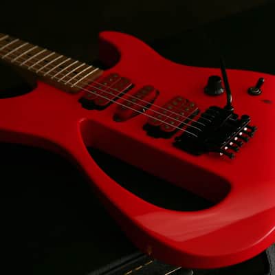 Kramer CK110 Tatsuya Signature Model Red/Orange & Kinsman Hard Case image 12
