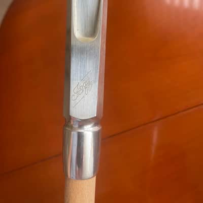 Selmer 'JAZZ' Silver Mouthpiece 'F' with Ligature and cap - Silver image 6