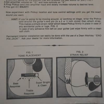Dean Markley 3000 Artist Transducer image 4