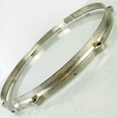 Gretsch 14"Nickel 40s Die-Cast Snare Drum Rim Resonant Stick-Chopper Broadkaster image 8