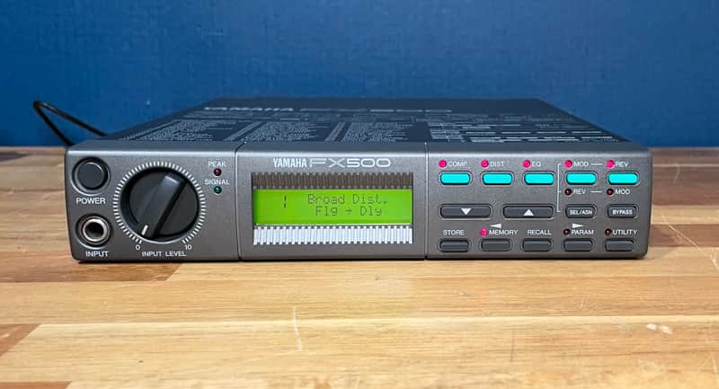 Yamaha FX500 [Shoegaze Machine!] Digital Multi Effects Processor w/ Power Supply image 1
