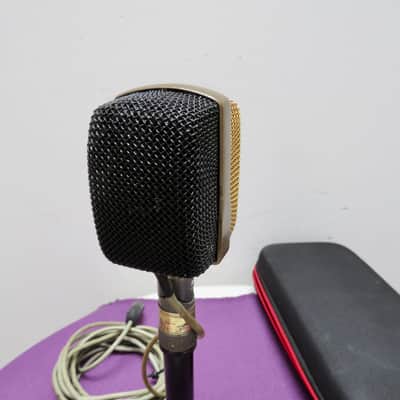 AKG D12 Cardioid Dynamic Microphone - 1960s - Gold/ Black image 5