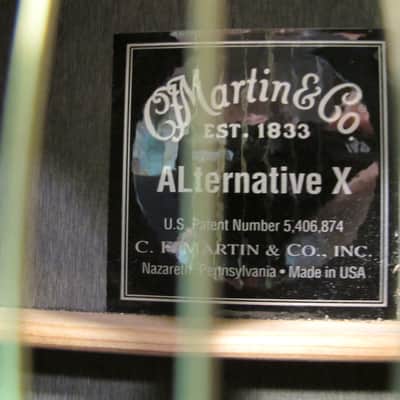Martin Alternative X  Brushed Aluminum Acoustic Electric Guitar image 5