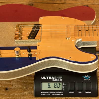 Fender Buck Owens Signature Telecaster - Maple - Red Silver & Blue Sparkle image 8