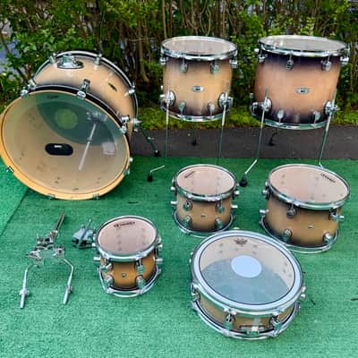 PDP M5 7-Piece All-Maple Shell Pack - Natural Burst image 2