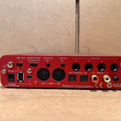 Roland Roland Edirol Audio Capture FA-66 6 in 6 out 24 bit 192kHz image 1