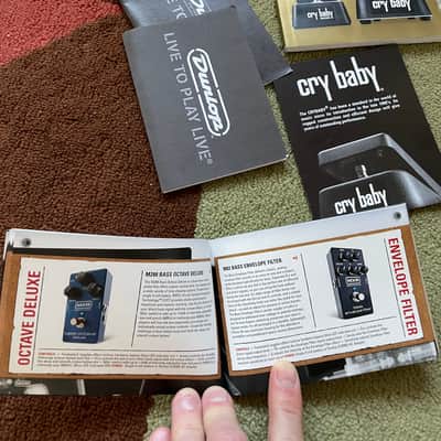 Dunlop Cry baby 50th anniversary and small MXR catalogs plus more 2010s image 2