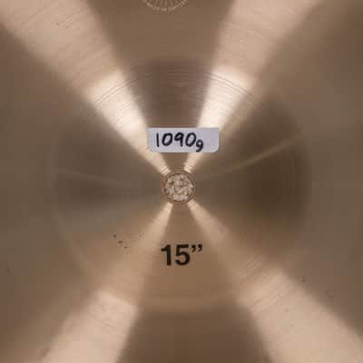 Paiste 15" Formula 602 Sound Edge Hi Hat Cymbals 1090g 1251g image 7