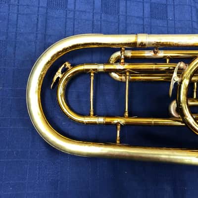 Vintage King H.N. White Cleveland Bb Trombonium Valve Trombone with Original Case image 9