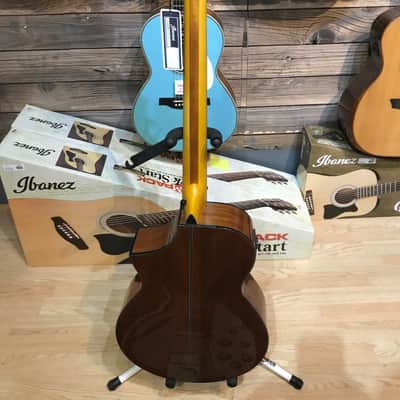 DEMO Ibanez AEWB32NT Acoustic/Electric Bass 2019 Natural image 3