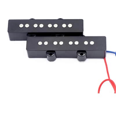 Open Style 4 String Electric Jazz Bass Pickup JB Bass Bridge & Neck Set image 2