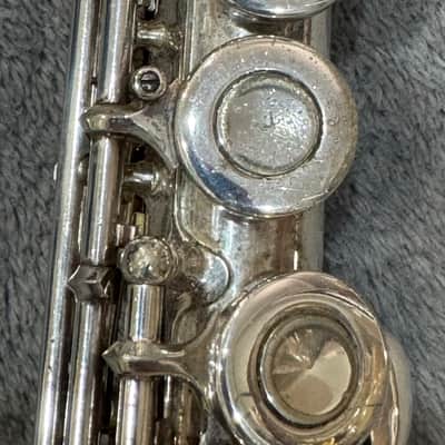 Vintage Artley Elkhart Flute Sterling Silver Headjoint 1960 - Silver image 11