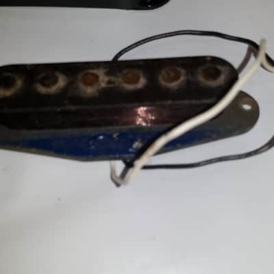 Fender STRATOCASTER Pickup 1980 grey bottom meter read 5.50 image 5