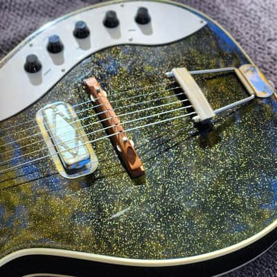 Silvertone Jupiter 1423 1960's - Black image 17