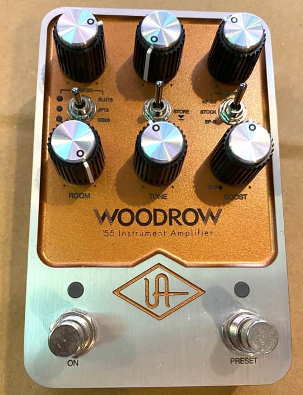 Universal Audio Woodrow ’55 Instrument Amplifier 2022 - Present - Copper / Silver image 1
