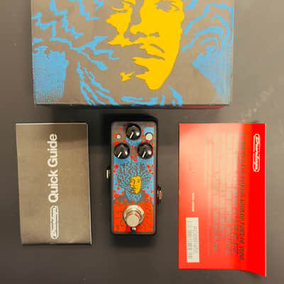 Dunlop JHMS3 Authentic Hendrix '68 Shrine Series Uni-Vibe 2023 - Present - Black / Red / Blue image 1