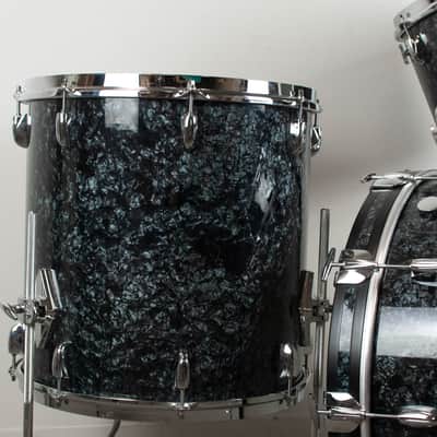 Gretsch Broadkaster Black Diamond Pearl Drum Set image 4
