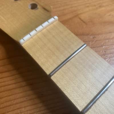Unbranded Quarter Sawn Telecaster Electric Guitar Neck Left Handed image 3