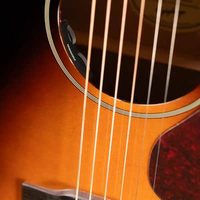 Epiphone J-45 Studio Acoustic/Electric Guitar - Vintage Sunburst image 10