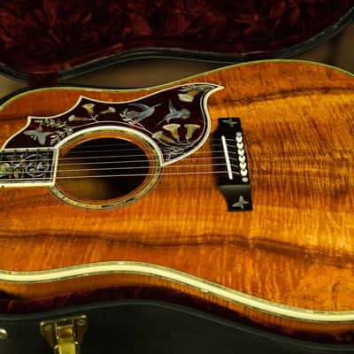 Gibson Master Museum Hummingbird Koa Ren Ferguson Custom Acoustic Guitar image 15