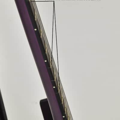 Schecter Banshee GT FR Guitar Satin Trans Purple B-Stock 2501 image 9