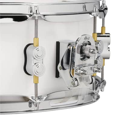 PDP 5.5x14" Concept Maple Snare Drum - Pearlescent White (PDCM5514SSPW) image 3