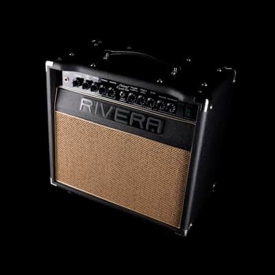 Pre-Owned Rivera Clubster Royale Rec 1x10" Black With Tan Grille Guitar Amp Combo image 2