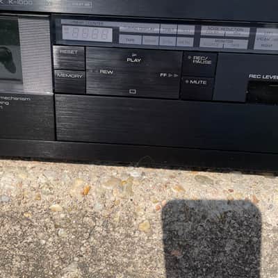 Vintage Yamaha K-1000 Stereo Cassette Deck For Parts Or Repairs image 3