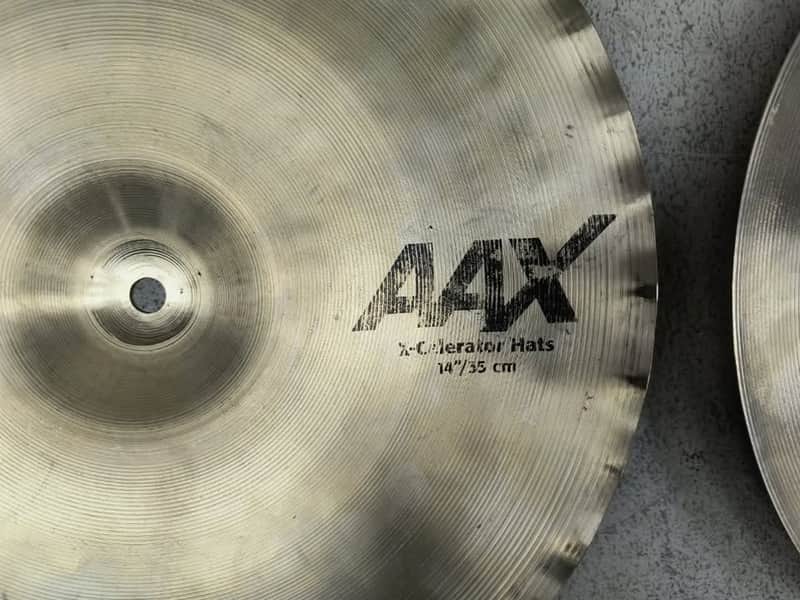 Sabian 14" AAX X-Celerator Hi-Hat Cymbals (Pair)