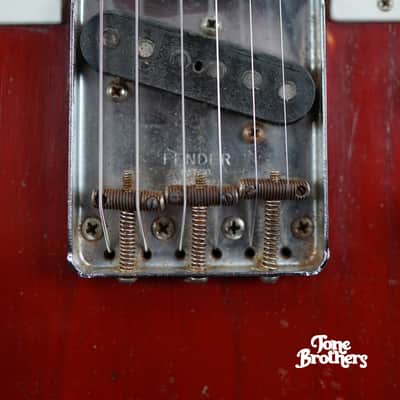 6.9LB! 1963 Fender Telecaster - "Lucy" Crimson Red image 6