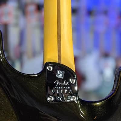 Fender American Ultra Stratocaster Left-handed - Texas Tea with Maple Fingerboard *FREE PLEK WITH PURCHASE*! 103 image 9