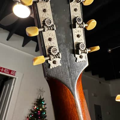 Super Rare 1919 Gibson O Artist Arch Top Guitar Original Finish & Case image 5