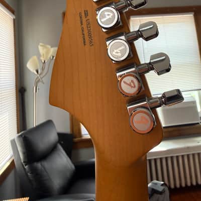 Fender American Ultra Jazzmaster with Maple Fretboard 2019 - 2025 - Cobra Blue image 5