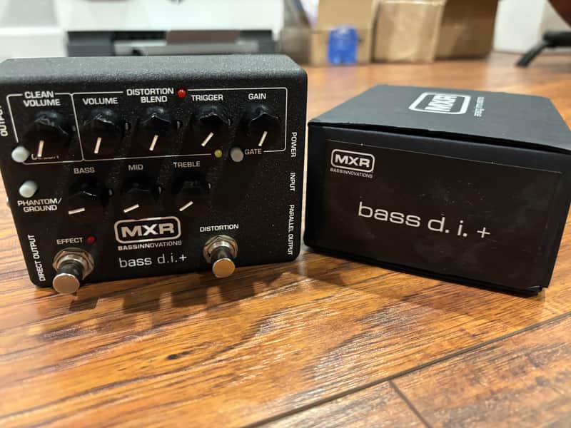 MXR M80 Bass DI + 2004 - Present - Black image 1