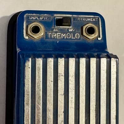 Kay Tremolo Pedal (Vintage 1960s - Blue) image 3