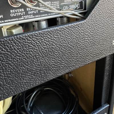 Fender '64 Custom Deluxe Reverb Handwired 20-Watt 1x12" Celestion Neo Creamback Guitar Combo image 12