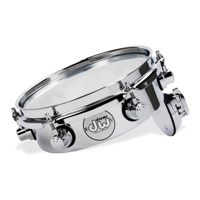 DW Design Piccolo Tom 12x2.5 Chrome Over Steel image 1
