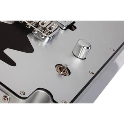 Schecter Machine Gun Kelly Razor Blade - Metallic Silver image 7