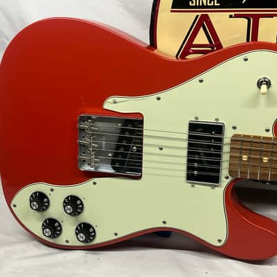 Fender Vintera '70s Telecaster Custom Tele Electric Guitar MIM - Made in Mexico - Fiesta Red image 2