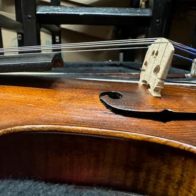 Used Ägidius Sebastian Klotz Fecit Mittenwald Vintage 4/4 full size Violin w/ hard case w/ Pickup image 4