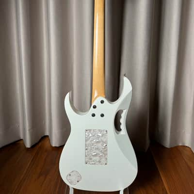 First Year! Ibanez JEM7V-WH Steve Vai Signature with Ebony Fretboard 1993 White image 12