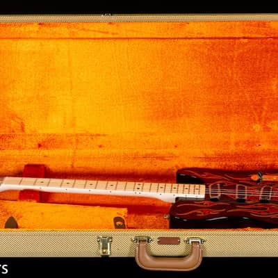 Fender James Burton Telecaster, Maple Fingerboard, Red Paisley Flames (404) Bild 7