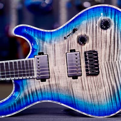 Mayones Regius Core 6 Trans Jeans Black 3 Tone Blue Burst RF2503047 image 1