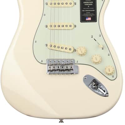 Fender American Vintage II 1961 Stratocaster Electric Guitar - Olympic White image 1