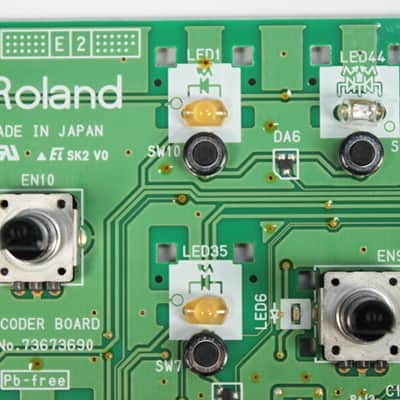 Roland M-400 V-Mixer Encoder Board image 7