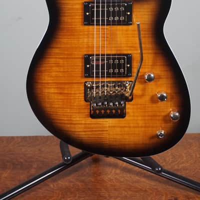 Reverend Kingbolt RA Floyd Rose, Coffee Burst Flame Maple image 1
