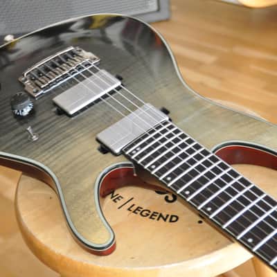 IBANEZ S71AL BML Black Mirage Gradation Low Gloss / Sabre Axion Label Series / S71AL-BML / from 2018 / I180808743 image 5